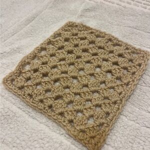Corner to corner granny square doily
